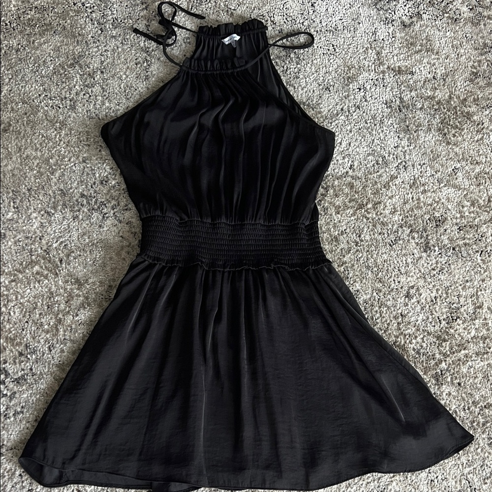 Naked Zebra Black Mini Dress